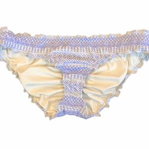 Victoria Secret Patterned Bikini Bottom Swim Wear